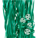 Clipped Ribbons Green 25 Pack