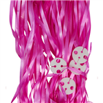 Clipped Ribbons Magenta 25 Pack