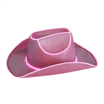 Cowgirl Hat Light Up Pink