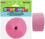 Crepe Streamer Pastel Pink 24M