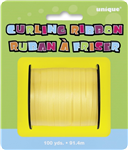 Curling Ribbon Yellow 914m