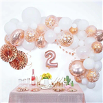 DIY Balloon Garland Kit Rose Gold 