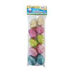 EASTER FILLER EGGS GLITTER 10PK EA147903