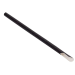 Envirochoice Paper Straws Spoon Black 150 Pack