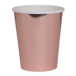 Five Star Paper Cup Met Rose Gold 260ML 20 Pack