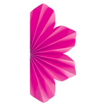 Five Star Paper Daisy 20cm Flamingo 2PK