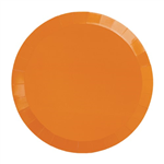 Five Star Paper Round 7 Snack Plate Tangerine 20PK