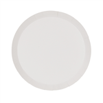 Five Star Paper Round 7 Snack Plate White 20PK