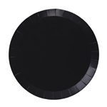 Five Star Paper Round Dinner Plate 9 Black 20 Pack