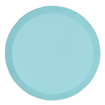 Five Star Paper Round Dinner Plate 9 Pastel Blue 20 Pack