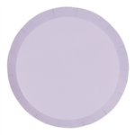 Five Star Paper Round Dinner Plate 9 Pastel Lilac 20 Pack
