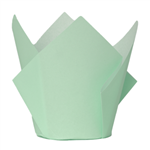 Five Star Paper Tulip Cupcake Case Mint Green 20PK