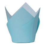 Five Star Paper Tulip Cupcake Case Pastel Blue 20PK