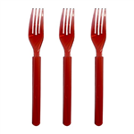 Five Star Reusable Fork Cherry 20pk