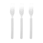 Five Star Reusable Fork Clear 20pk