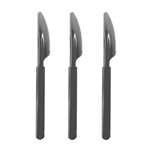 Five Star Reusable Knife Black 20pk