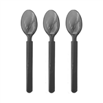 Five Star Reusable Spoon Black 20pk