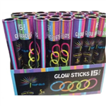 Glow Bracelet 8In 20Cm Tube 15Pk