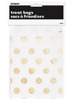 Gold Dot Treat Bag 8 Pack