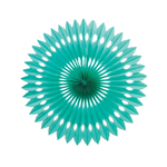 Hanging Fan Classic Turquoise 24Cm