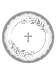 Holy Day Round Paper Plate 105 18Pk 722516  