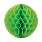 Honeycomb Ball Lime Green 25Cm