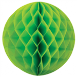 Honeycomb Ball Lime Green 35Cm