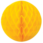 Honeycomb Ball Yellow 35Cm