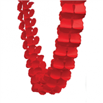 Honeycomb Garland Apple Red 4M