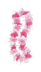 Lei Dazzle Pink  White