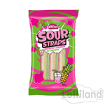 Lolliland Sour Straps Strawberry 160G