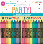 NOVELTY BOXES OF CRAYONS 4PK M86262