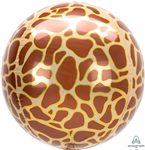 ORBZ ANIMAL PRINT GIRAFFE UNINFLATED