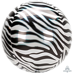 ORBZ ANIMAL PRINT ZEBRA UNINFLATED