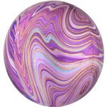 Orbz Purple Marblez Uninflated