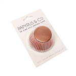 PAPYRUS AND CO FOIL BAKING CUPS ROSE GOLD 50PK