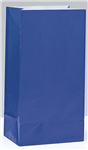 Paper Bags Royal Blue 12 Pack