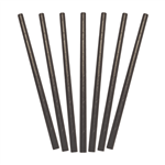 Paper Straws Cocktail Black 250PK