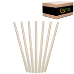 Paper Straws Jumbo White 2500CTN