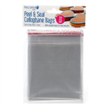 Peel  Seal Cellophane Bags 16cm x 12cm 72PK