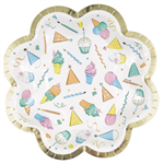 Rainbow Birthday Sweets Plate 825 8PK