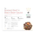 Rice King Braised Beef  Blackbean 1kg