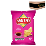 Smiths Chips Salt  Vinegar 45G 18CTN