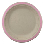 Sugarcane Plate Dinner Light Pink 10Pk