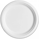 Sugarcane Plate Dinner White 10Pk