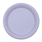 Sugarcane Snack Plate Pastel Purple 7  25 pk