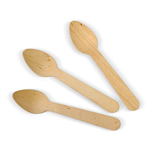 Wooden Teaspoons 11cm 25 Pack