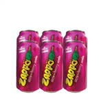 Zappo Strawberry Soda Can 350ML 6Pack