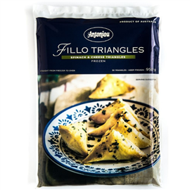Antoniou Spinach & Cheese Triangles 30/Pk
