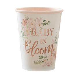 BABY IN BLOOM 266ML PAPER CUP 